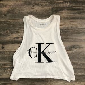 Calvin Klein Crop Top size small